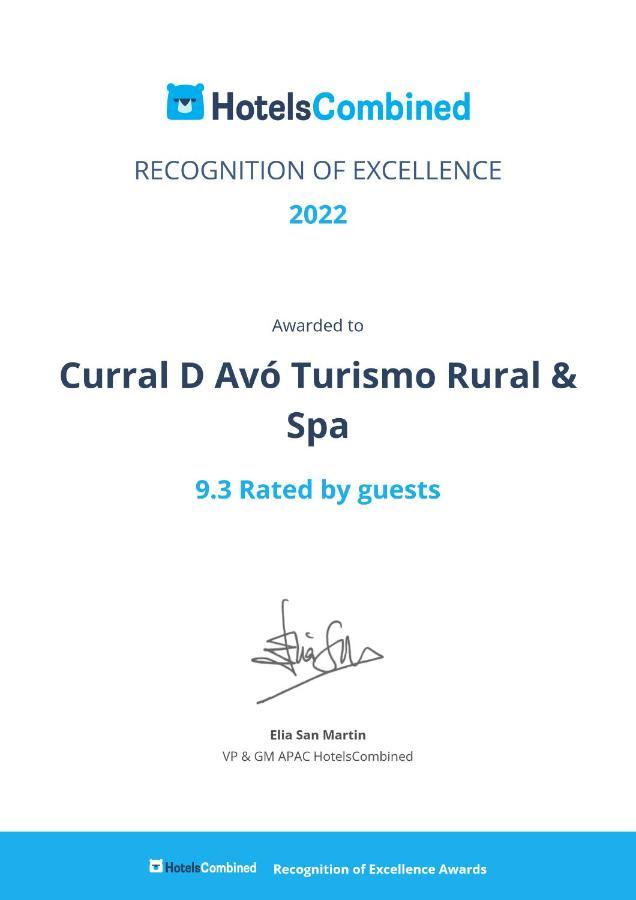 Curral D Avo Turismo Rural & Spa Cacarelhos Kültér fotó